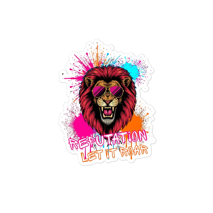 Not Your Rumor Anymore Let It Roar Vinyl Sticker product image (2)