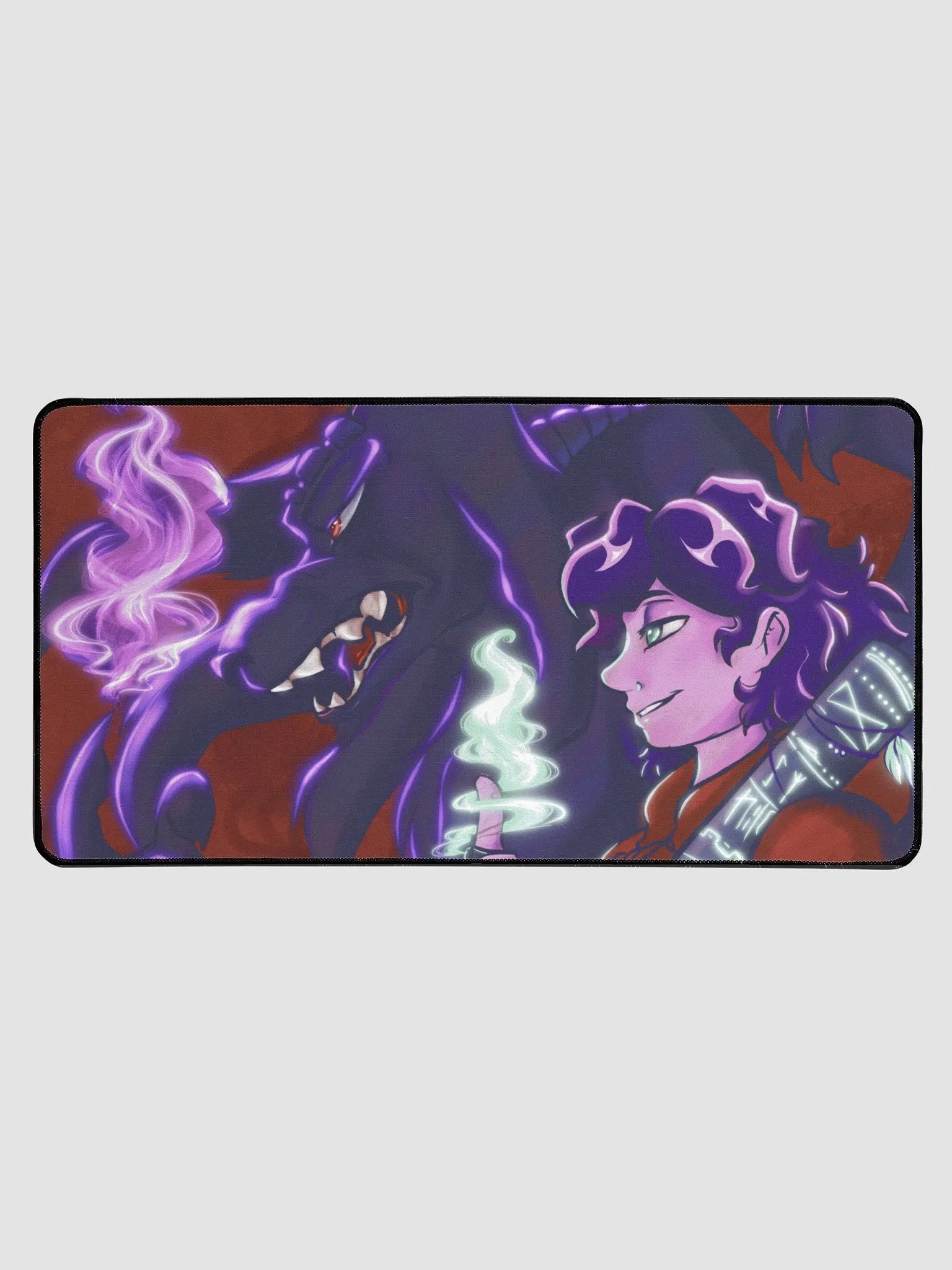 Our Flame - Phey & Malkita Desk Mat product image (1)