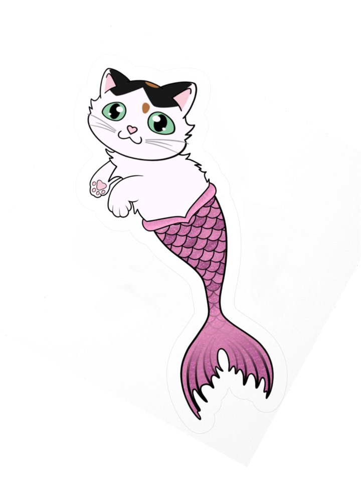 Ariel Mermaid Kiss Cut Sticker product image (5)