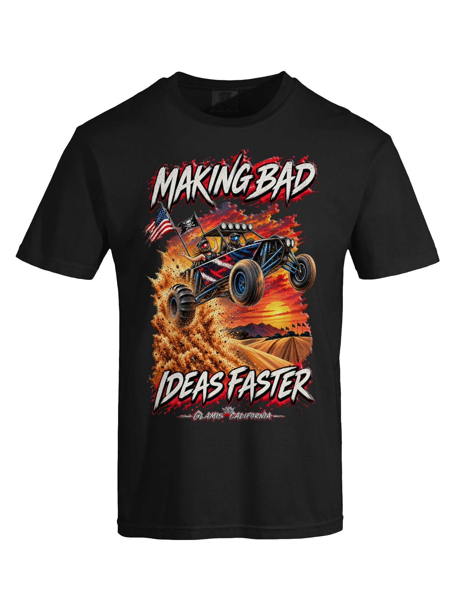 Sandcar Syndicate #2 – Making Bad Ideas Faster Glamis Tee product image (5)