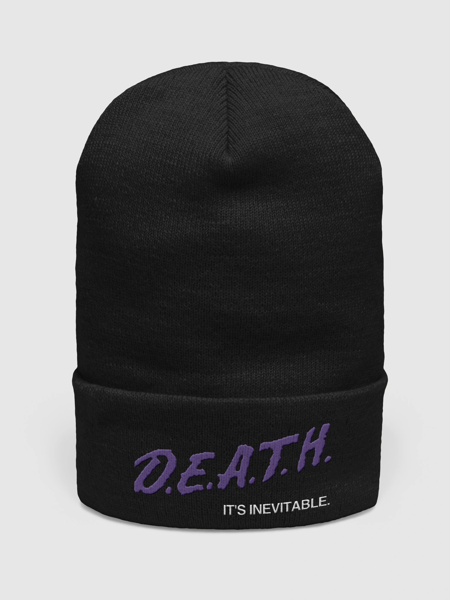 D.E.A.T.H. Classic Beanie - Purple product image (1)