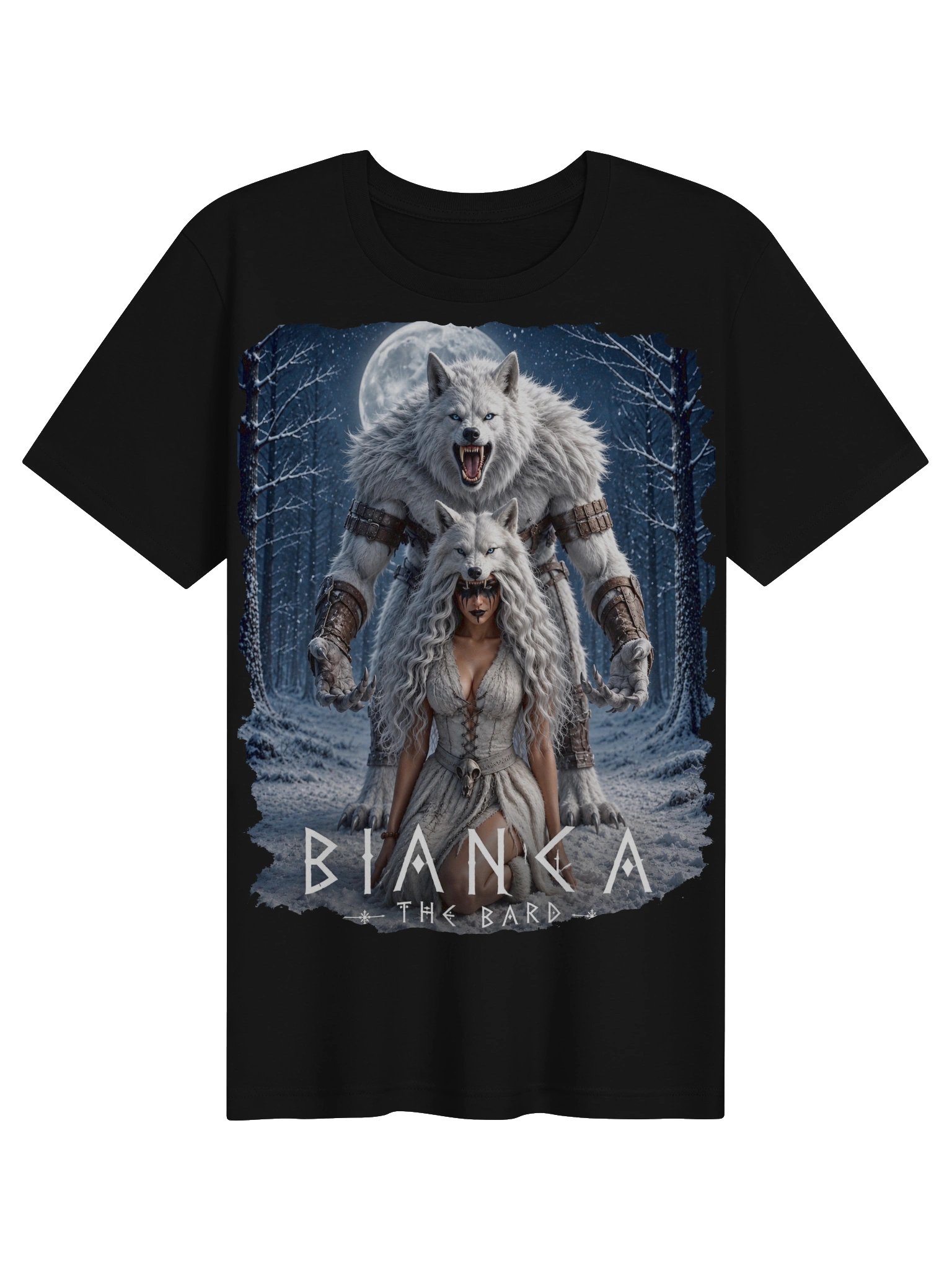 Bianca The Bard - Wolf Girl - T-SHIRT product image (1)