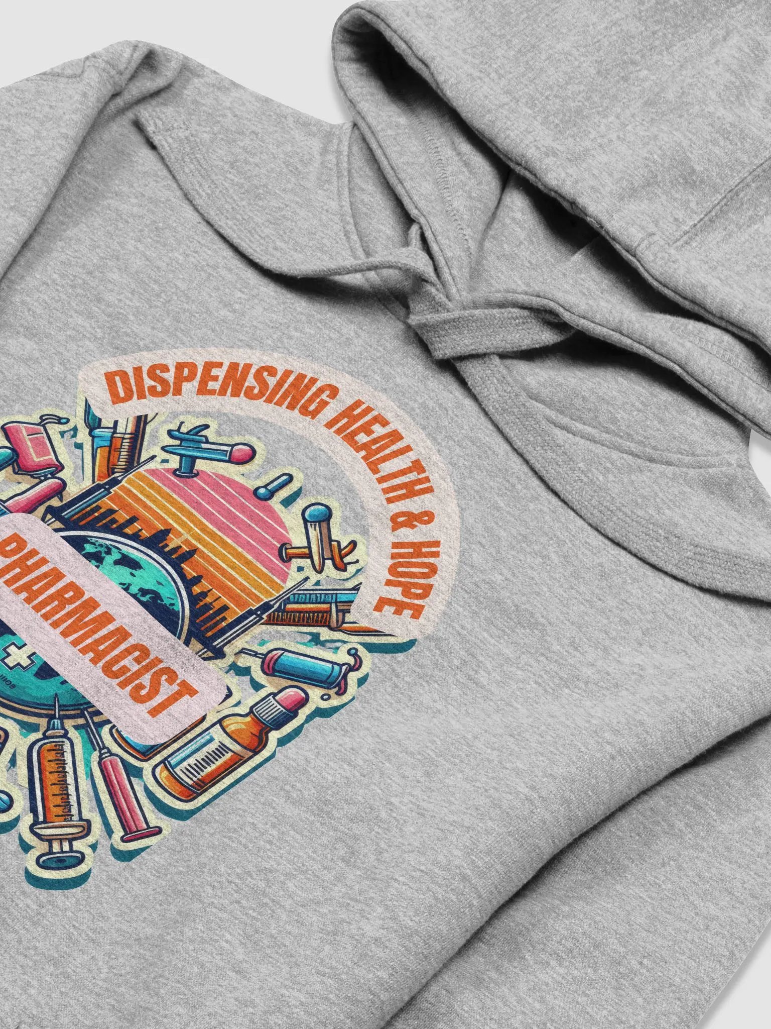 DISPENSING HEALTH AND HOPE HOODIE, PHARMACIST HOODIE product image (31)