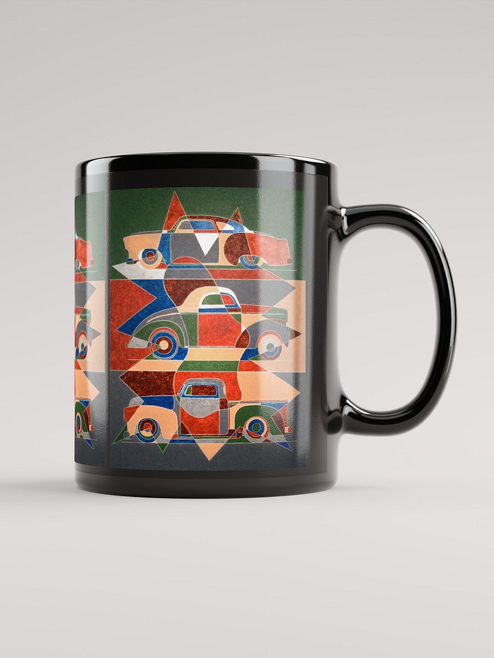 A Century of Rides III Black Glossy Mug (Original) product image (1)