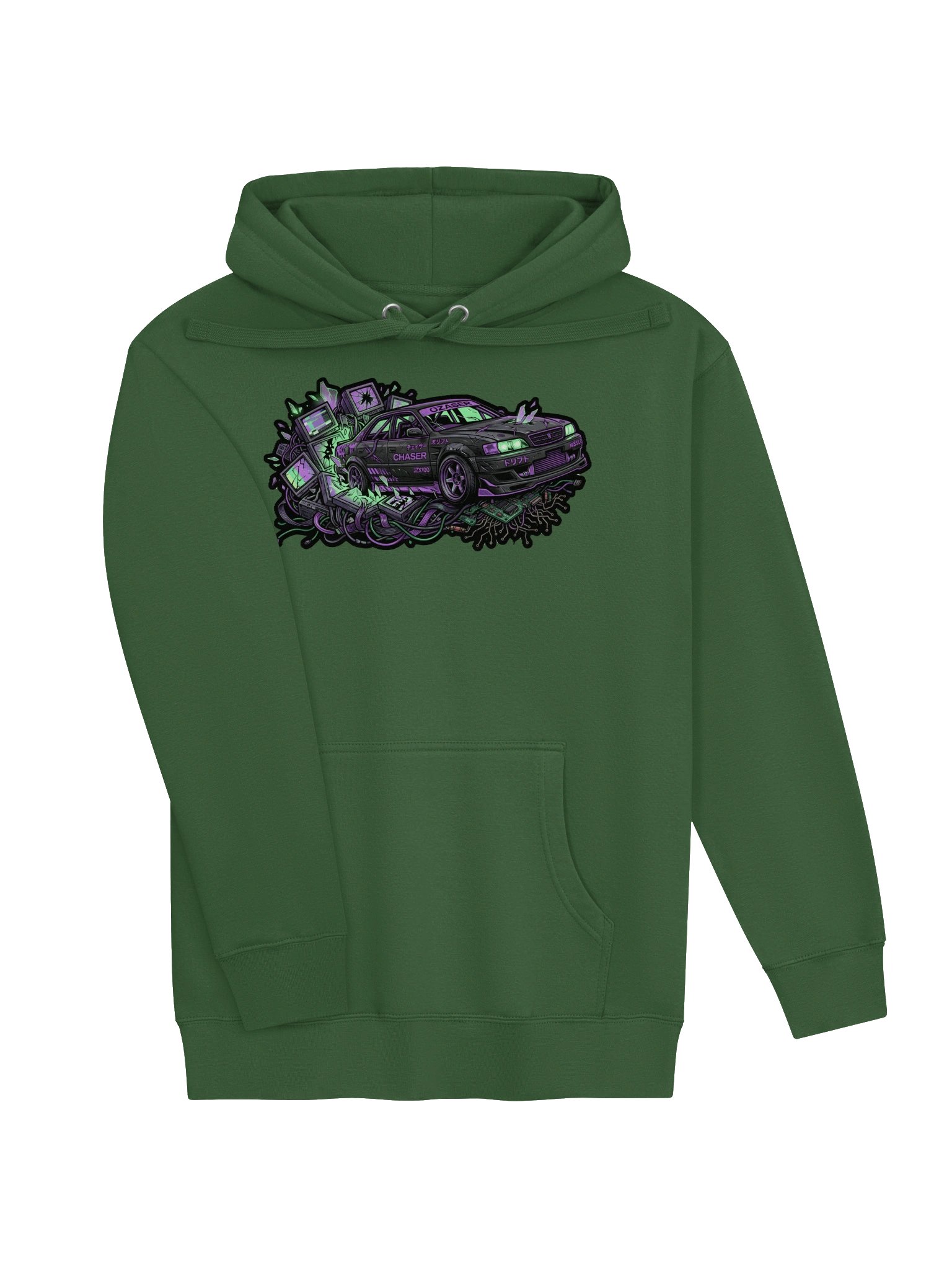 Cyber Drift Chaser Hoodie product image (3)