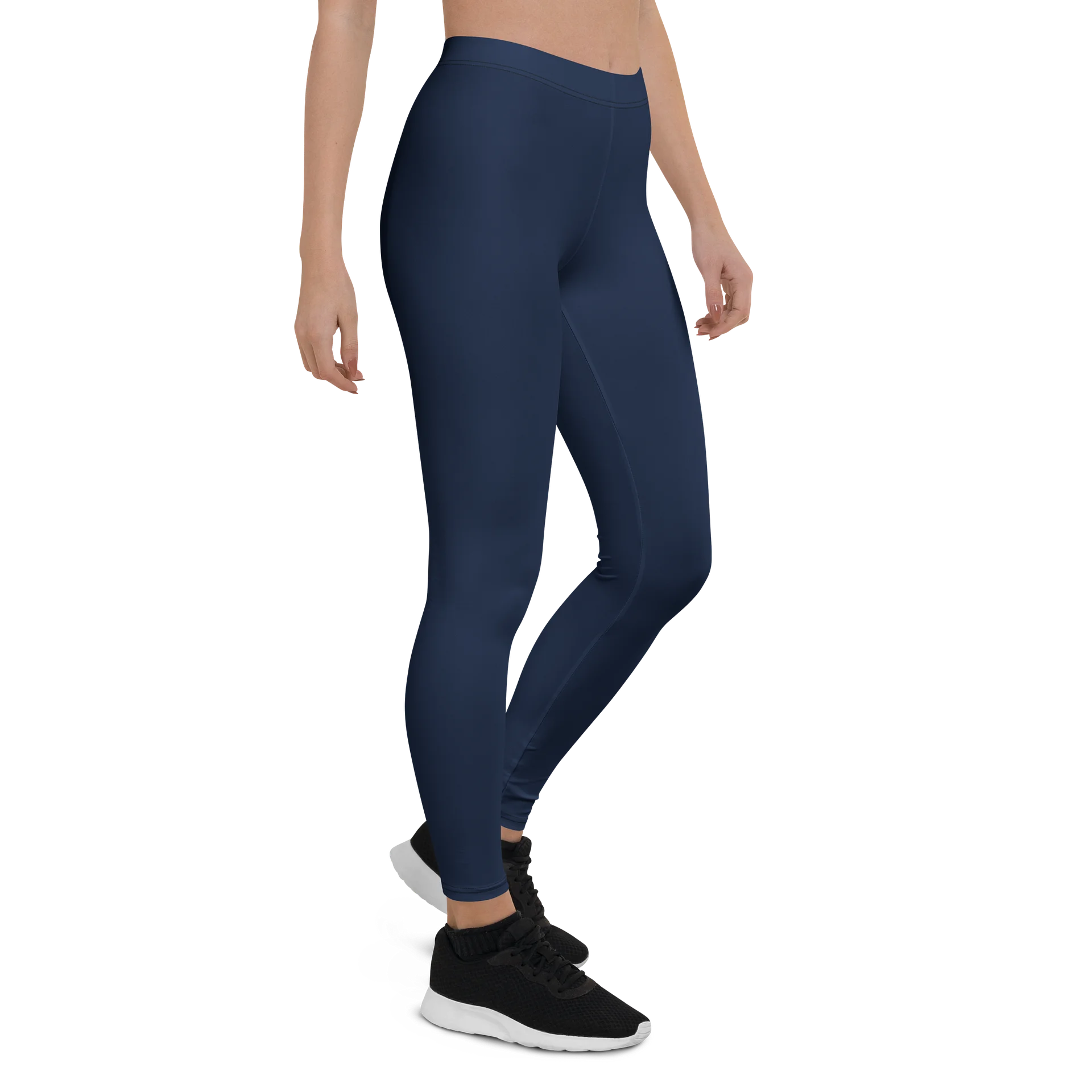 His House Womens Performance Leggings - Navy product image (6)