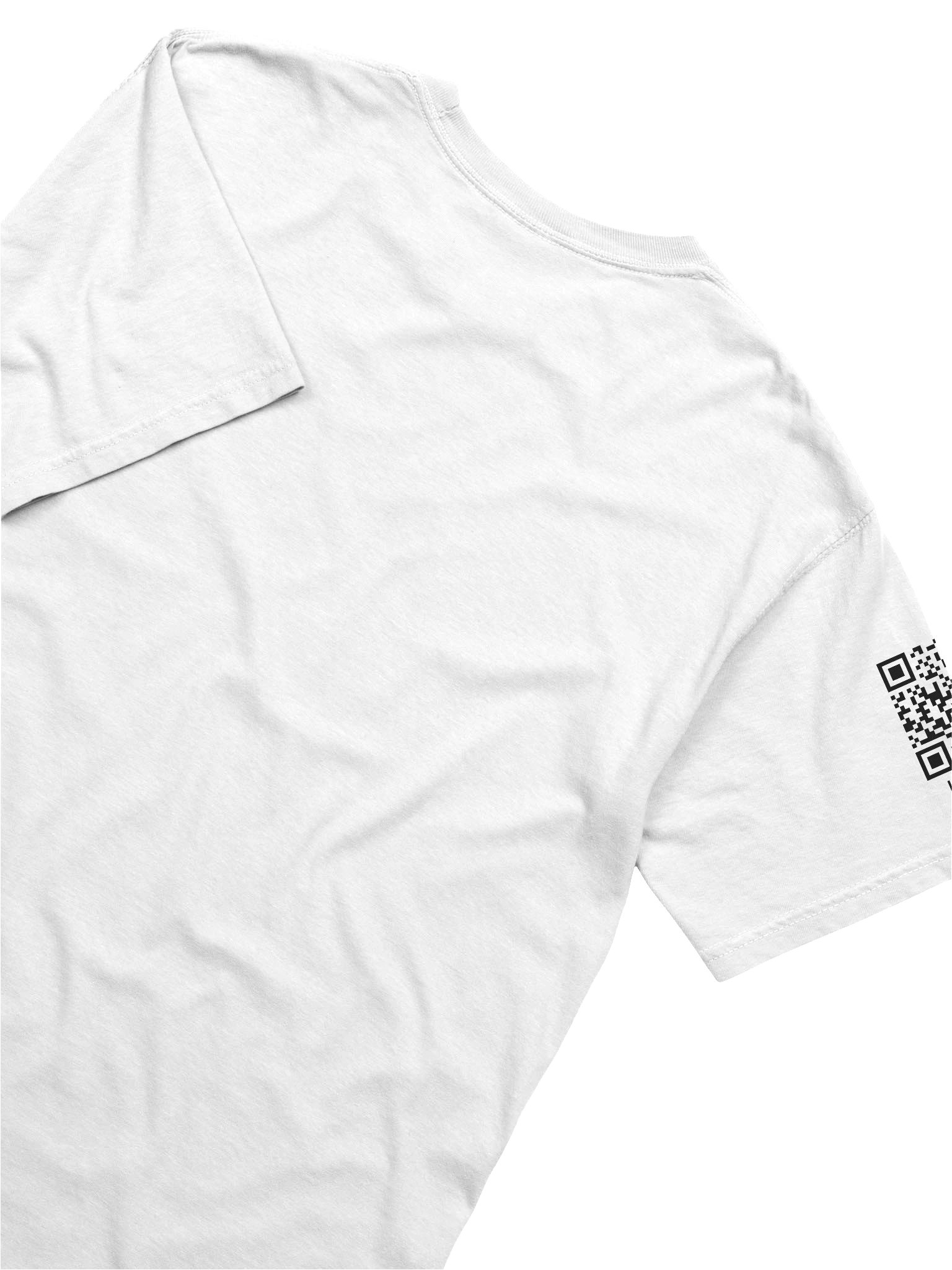WHITE Ultra-Soft Cotton Tee - I FIX THINGS! (Sleeve Print) product image (6)