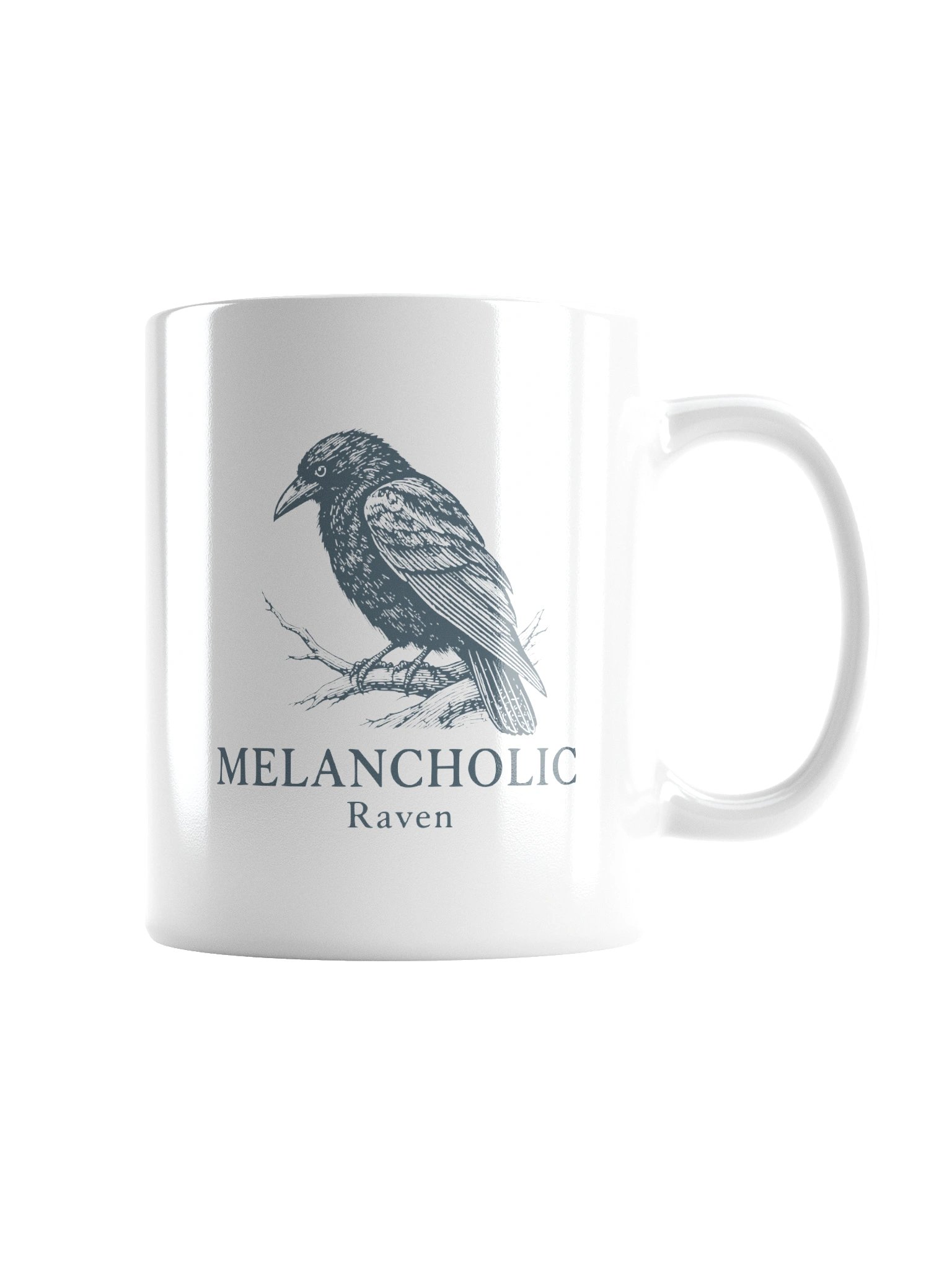 Melancholic Raven Ceramic Mug product image (2)