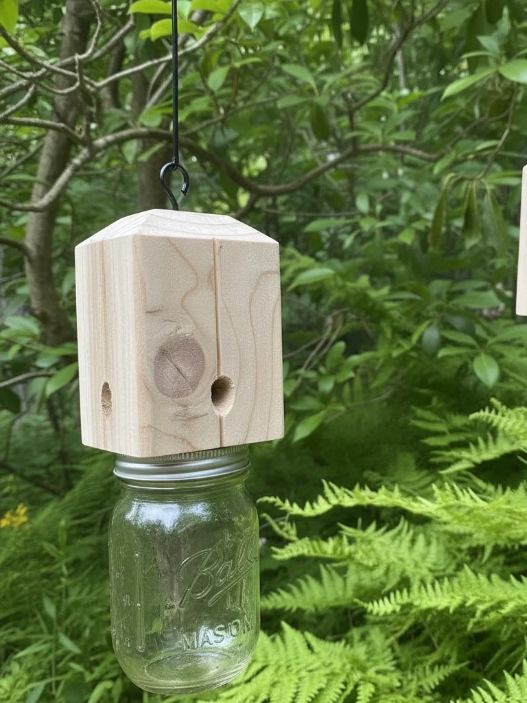 Handmade Carpenter Bee Trap – Eco-Friendly & Chemical-Free product image (2)