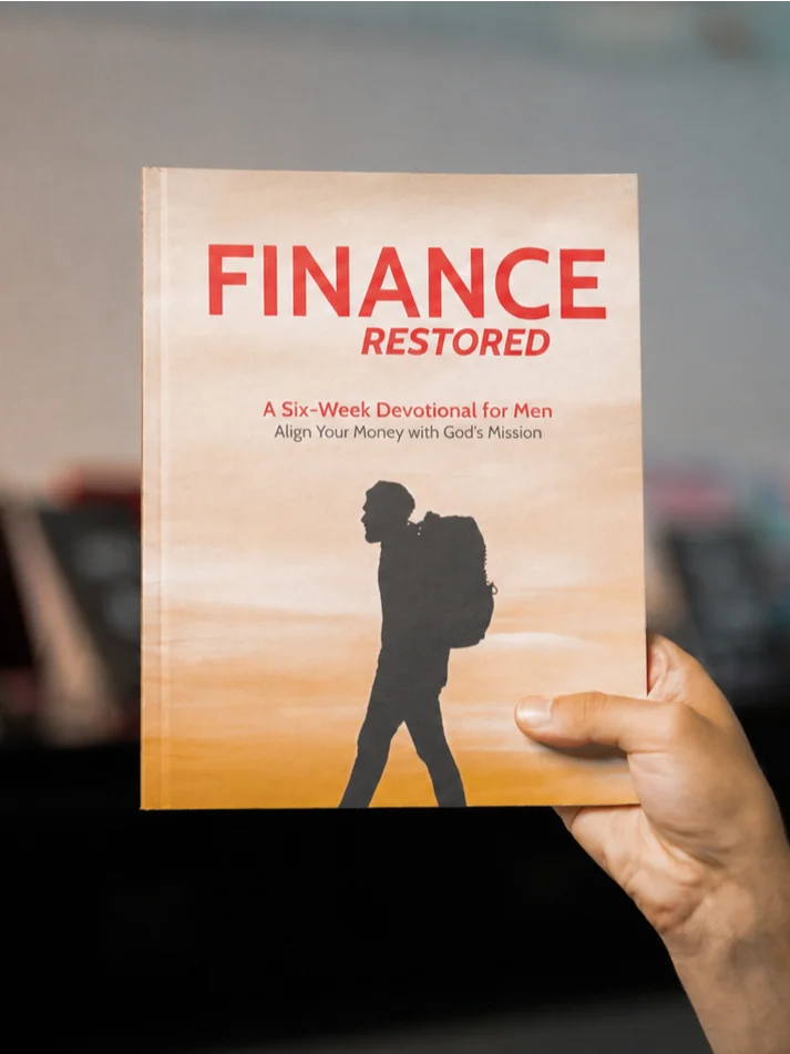 Finance Restored: A Six Week Devo for Men- Align Your Money with God's Mission (Paperback Workbook) product image (1)