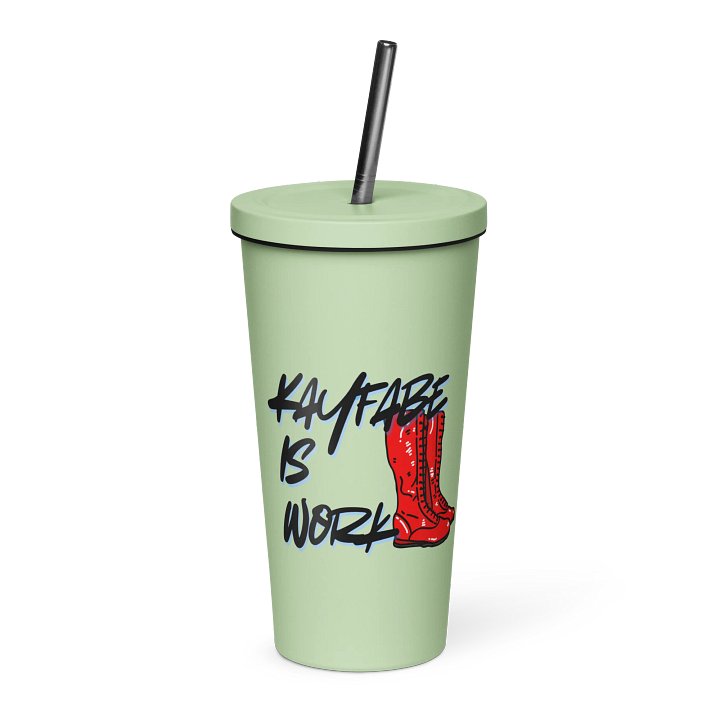 Kayfabe is Work Tumbler product image (1)