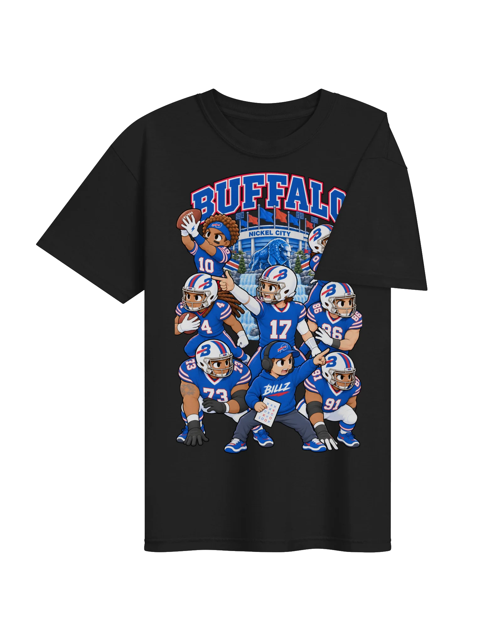 Buffalo Football Animated Player T-Shirt product image (15)