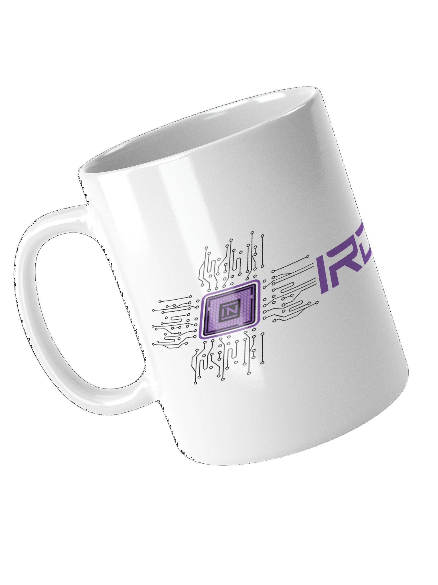 White IRONNERD Logo Mug product image (11)