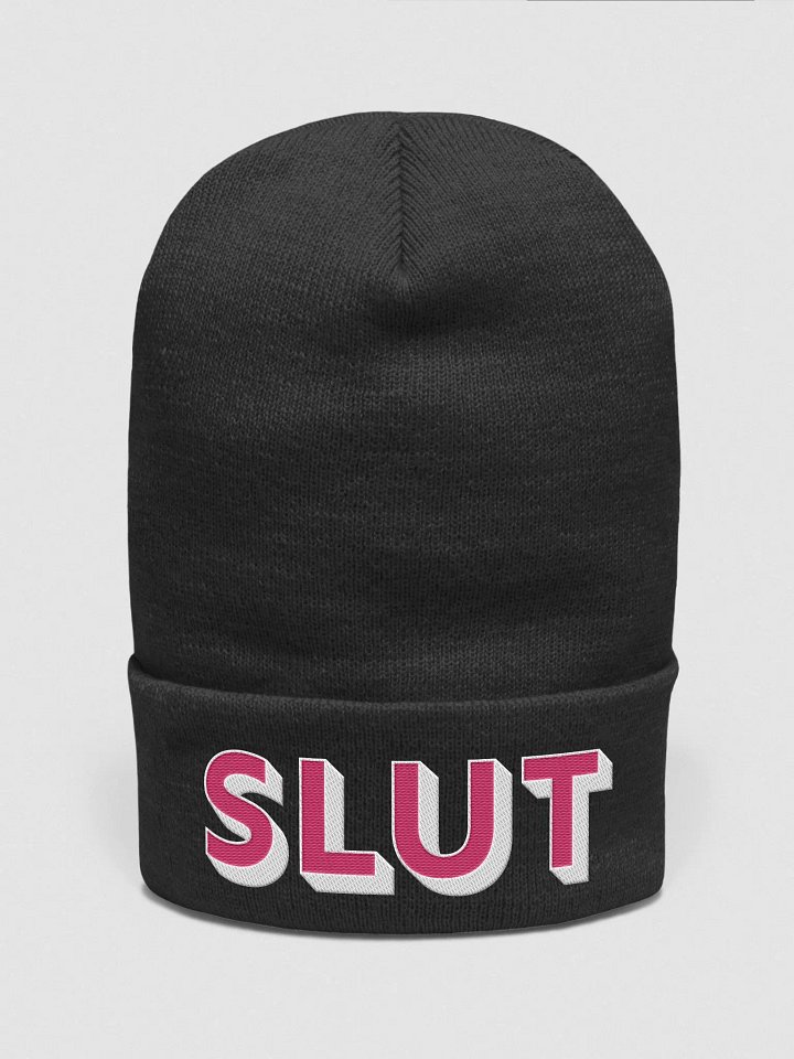SLUT tall beanie product image (1)