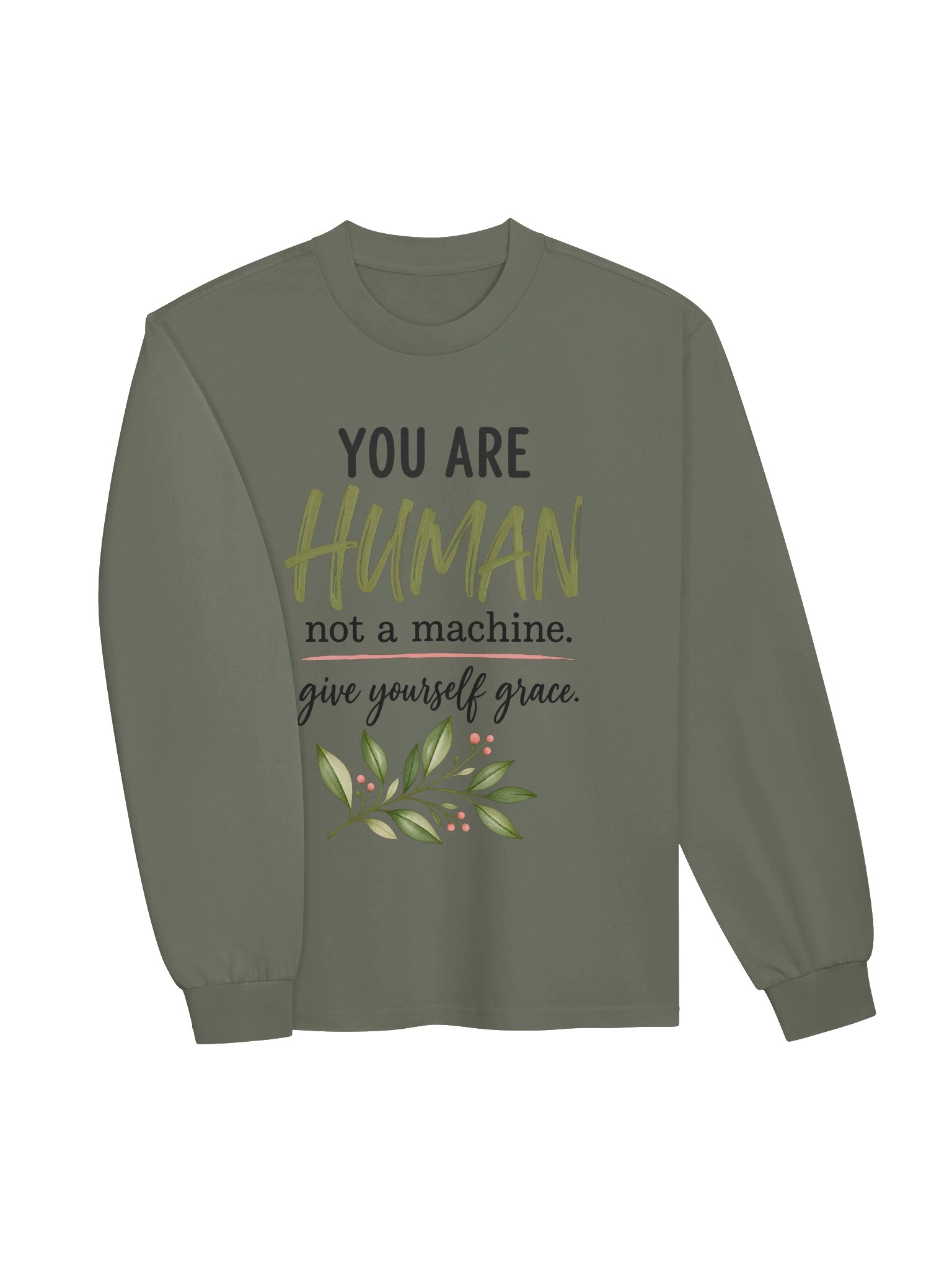 You Are Human, Not a Machine Long Sleeve product image (10)