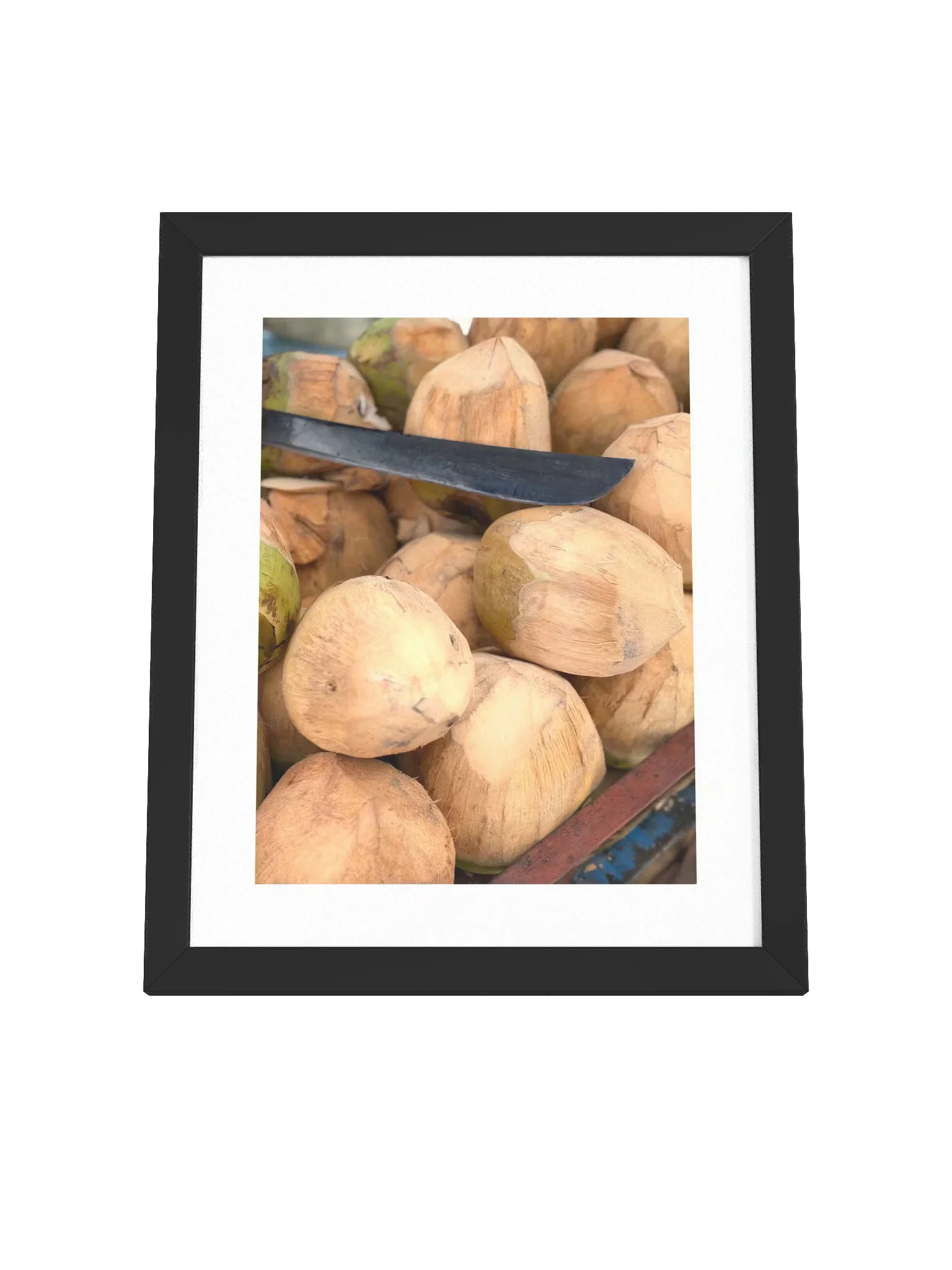 Coconut and Machete Framed Art Print product image (11)