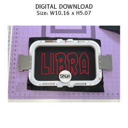 Libra Applique Embroidery Design product image (2)