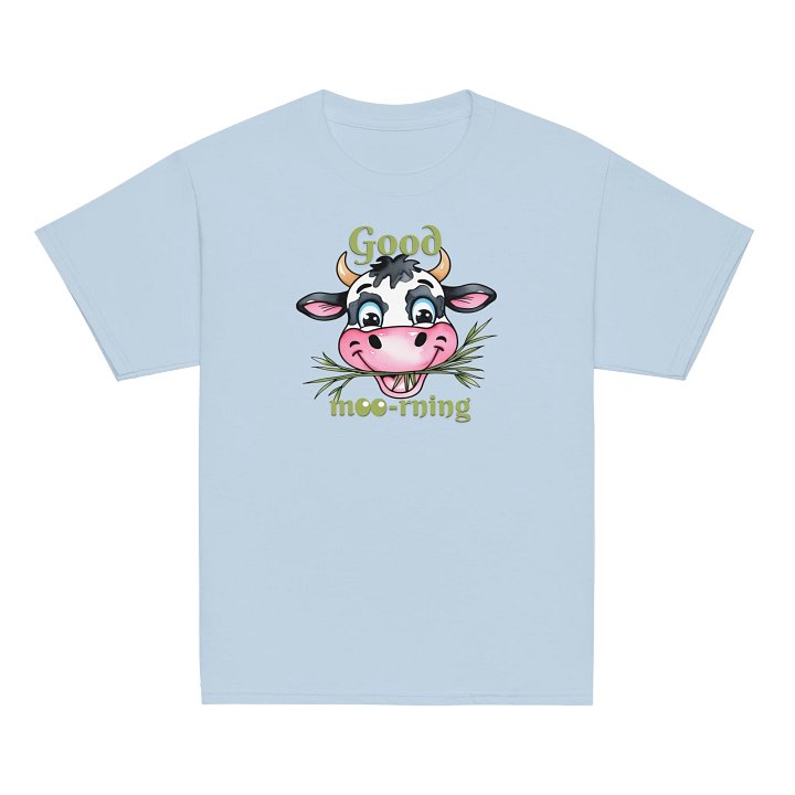 good moo-rning unisex shirt product image (22)