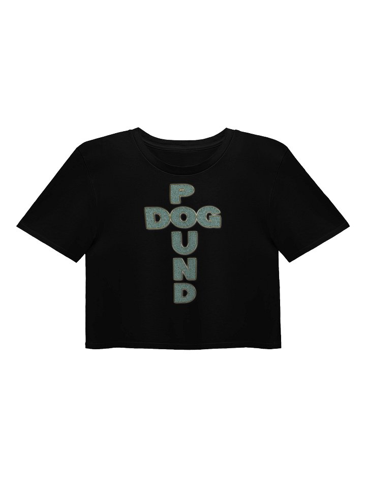 DOG POUND CROSS CROP TOP product image (2)