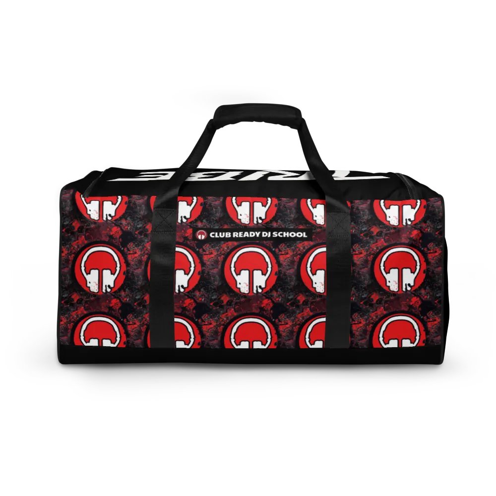 Paint Splatter Headphones All-Over Print Duffle Bag product image (4)