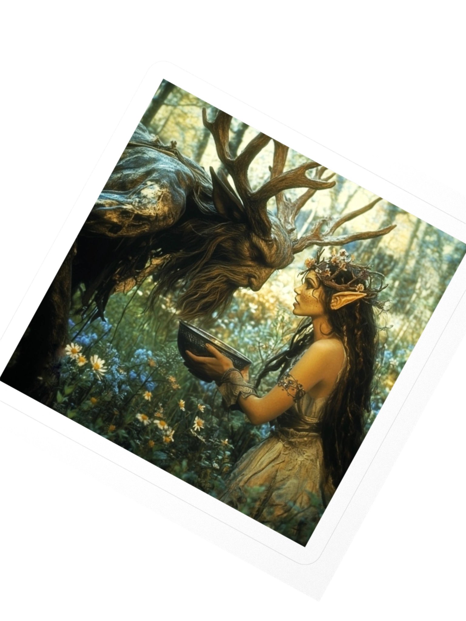 Deer Man and the Hydromancer Sticker product image (2)
