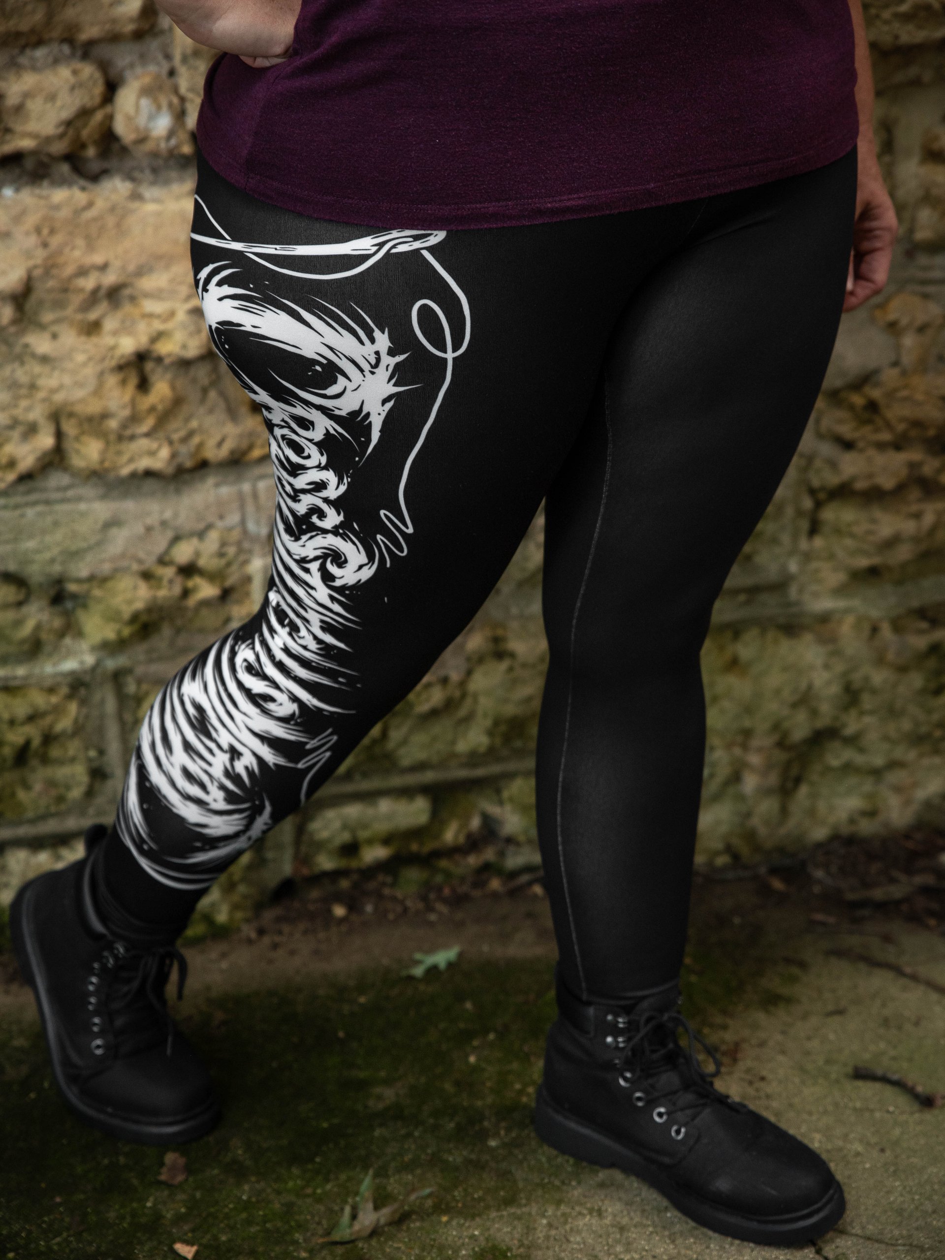 Cross Stitch Is Metal Leggings NO pockets(XS-XL) product image (3)