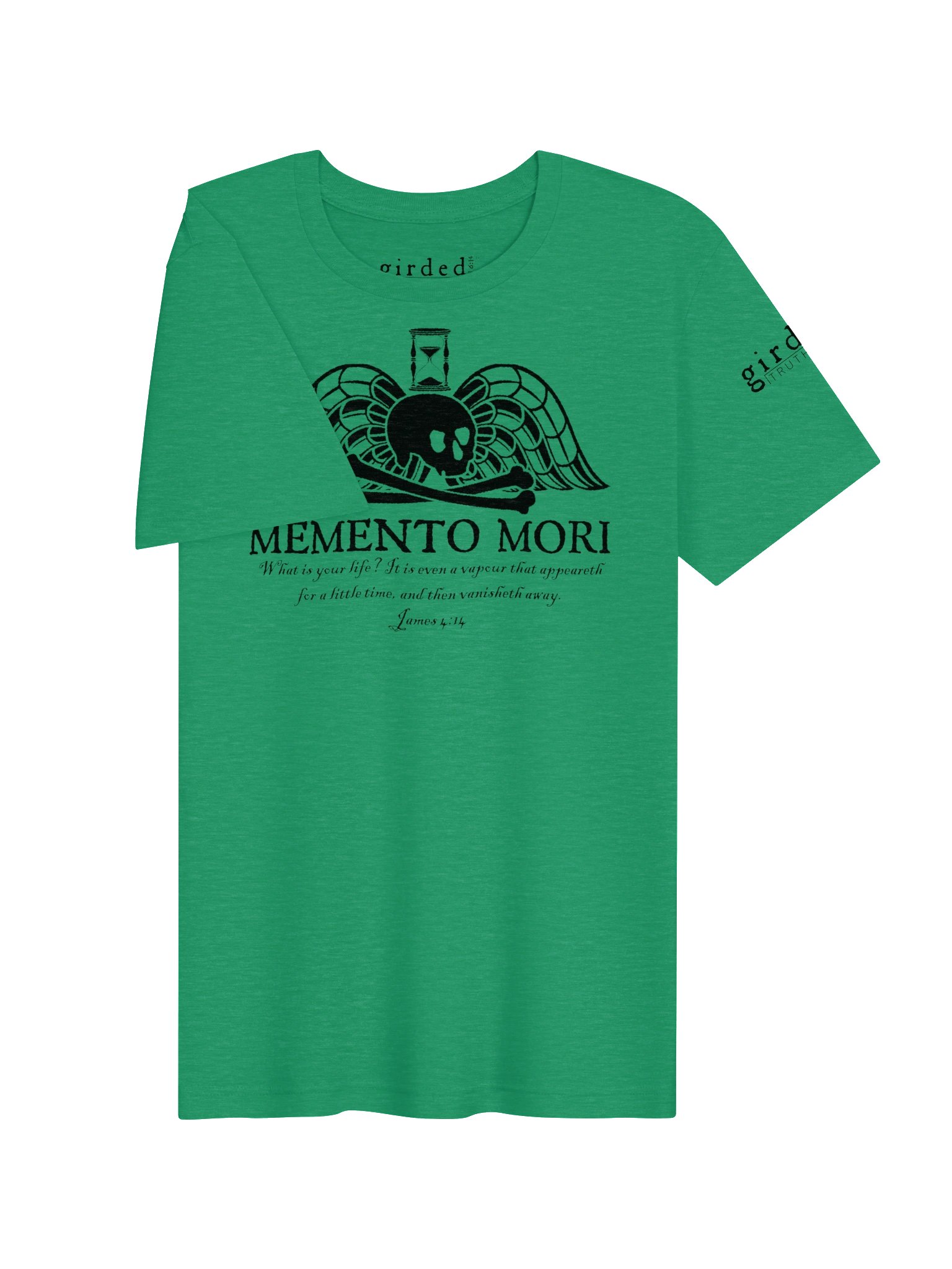 Memento Mori James 4:14 Tee (Light Colored Shirts) product image (3)