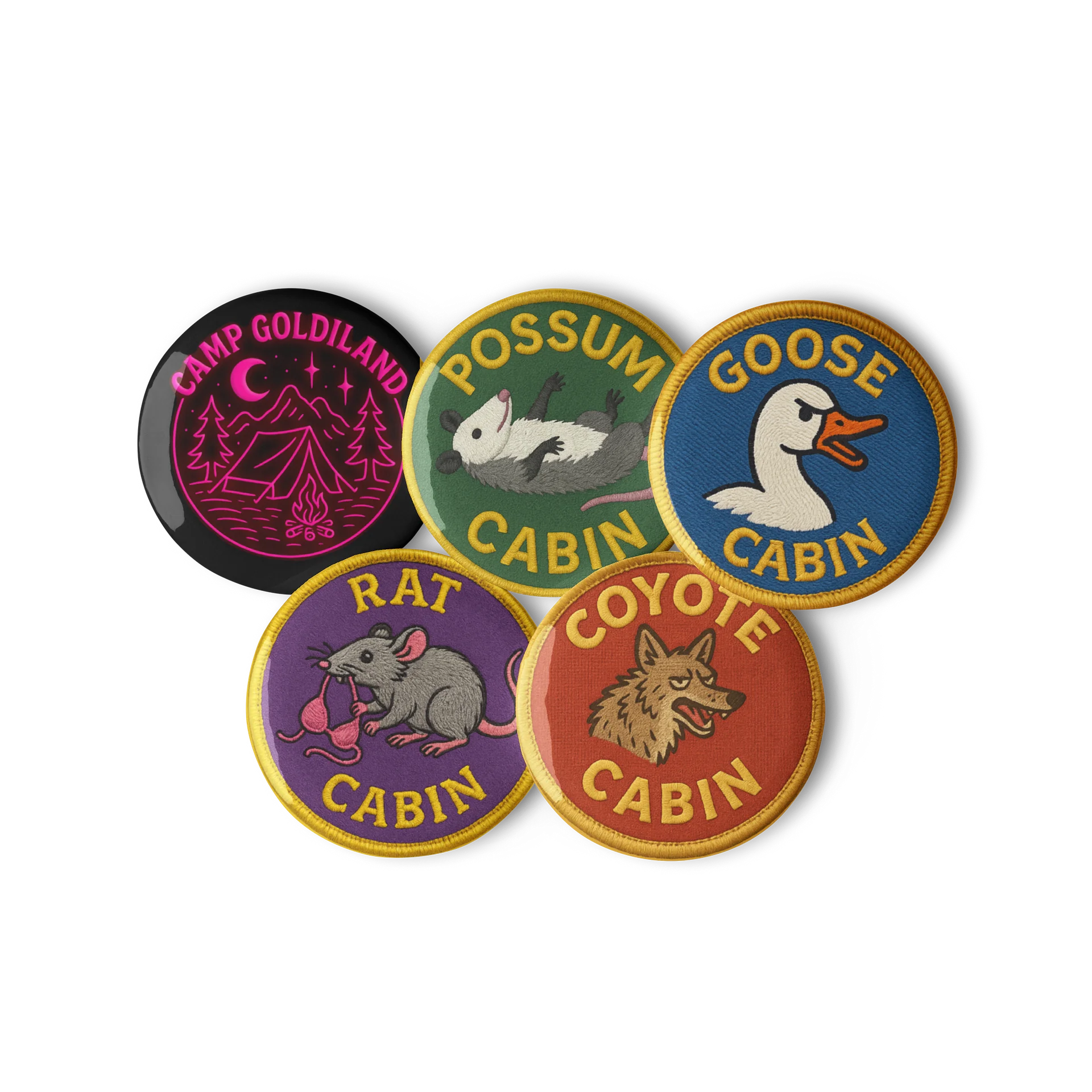 CAMP BUTTON SET [SMALL] product image (3)