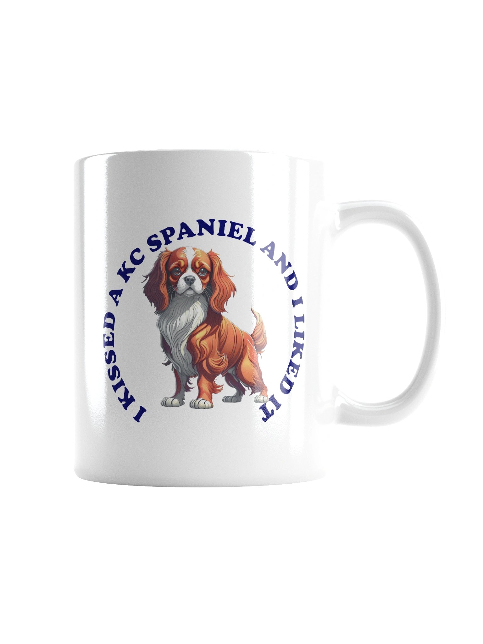I Kissed a KC Spaniel, Mug product image (6)