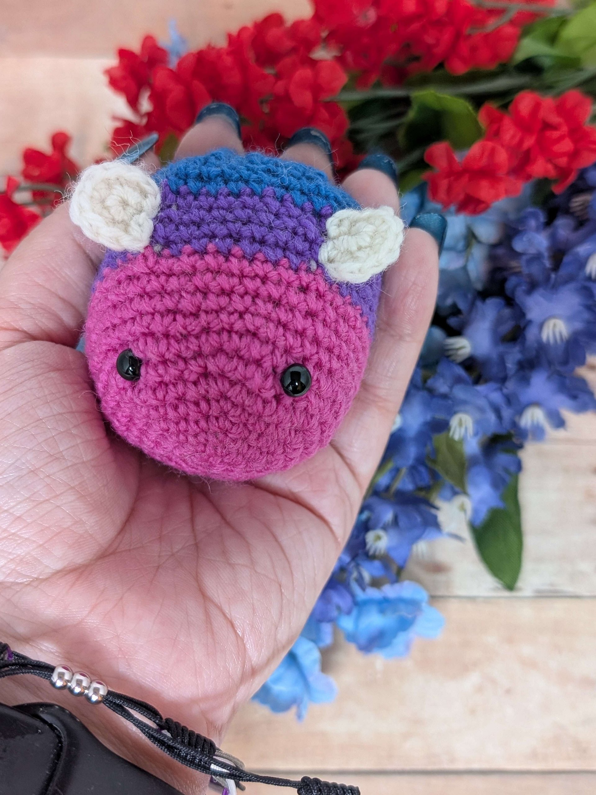 [PRE-ORDER] Bisexual Pride Bee Plush product image (3)