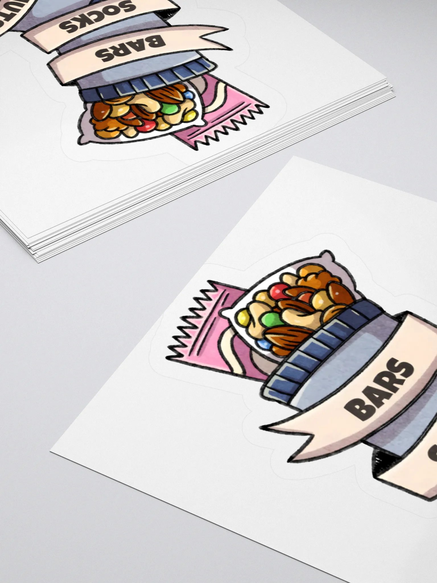 Bars, Socks & Nuts Sticker product image (7)
