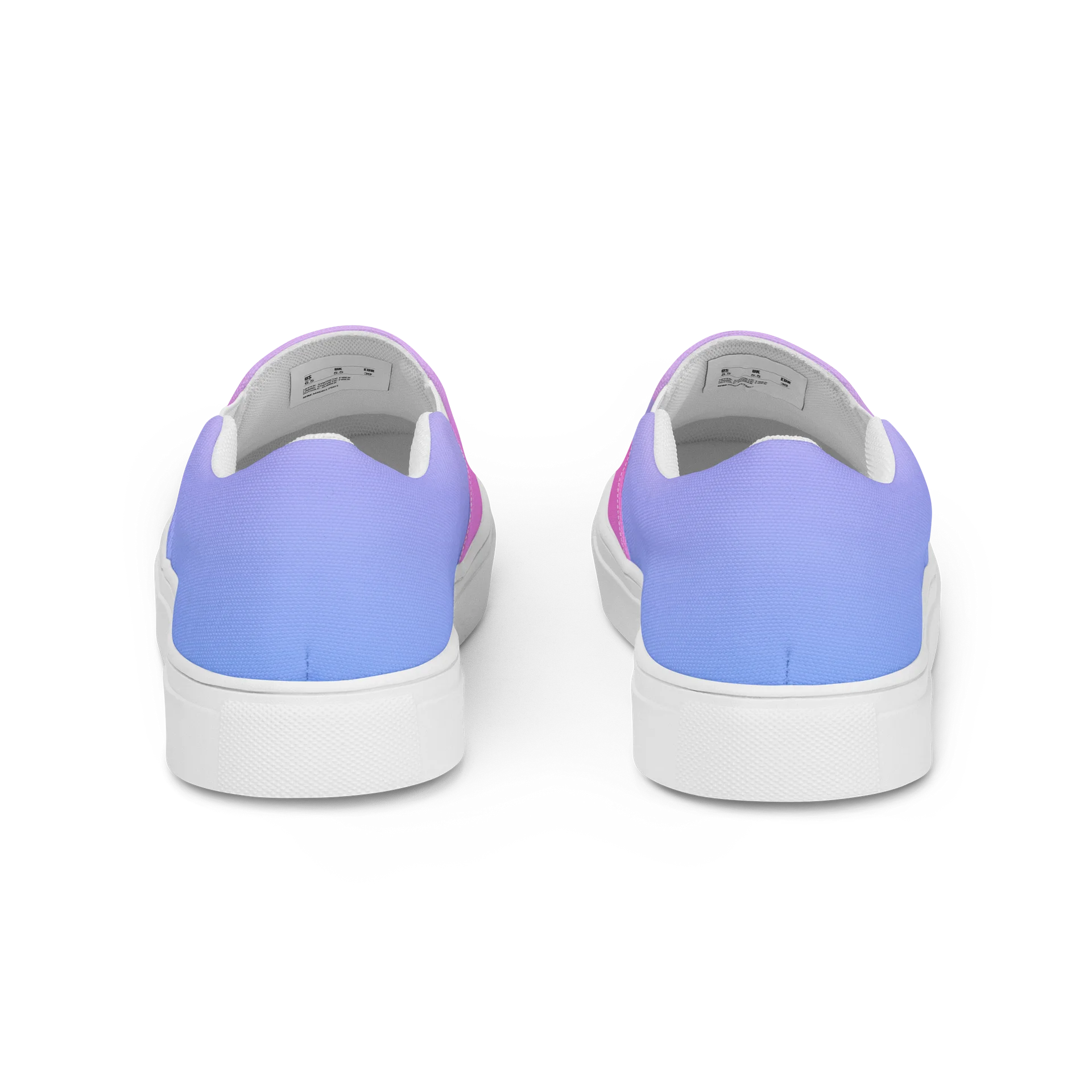 Pink to Blue Slip-On Canvas Shoes product image (4)