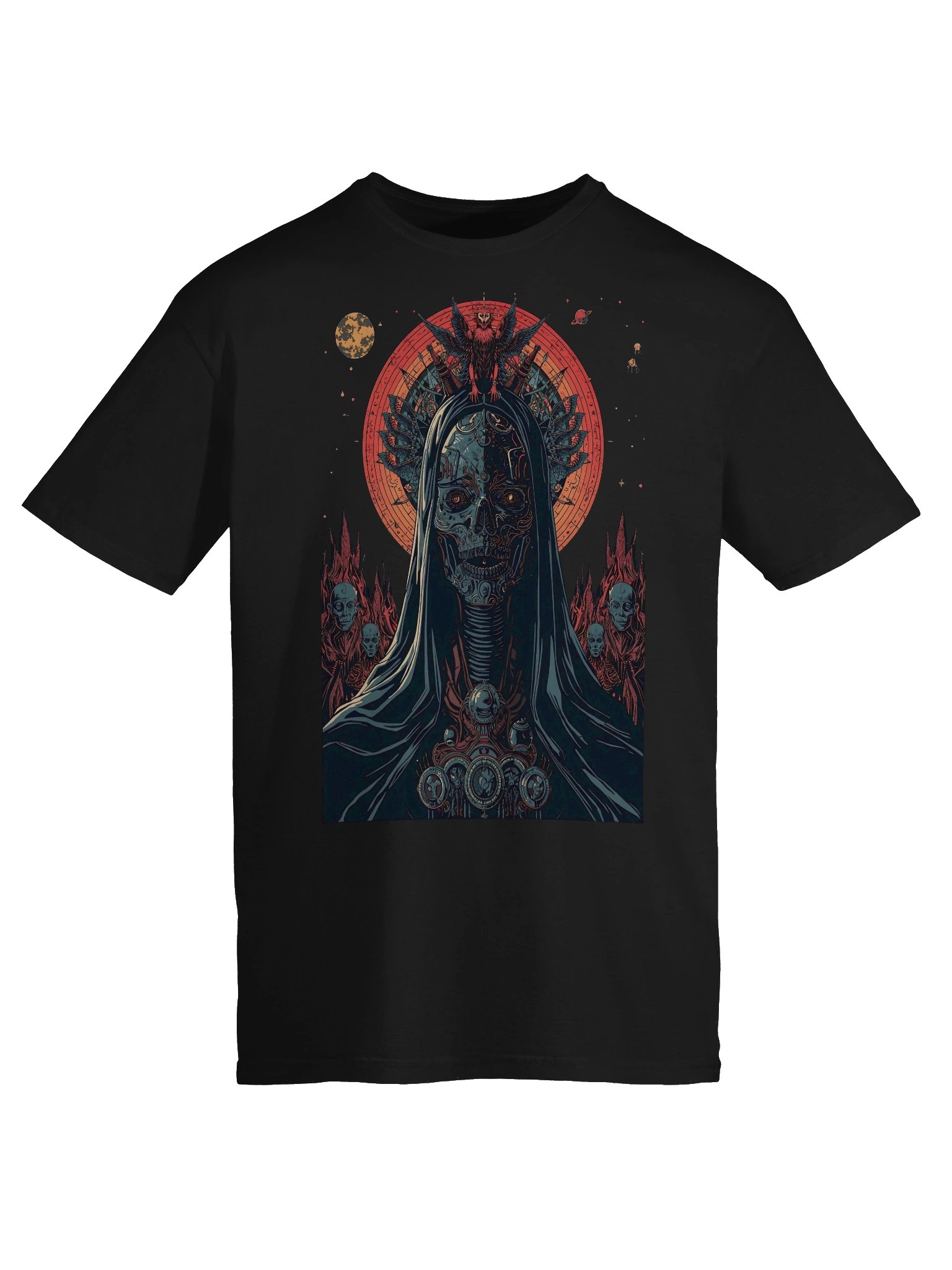Neon Gothic Skull T-Shirt product image (4)