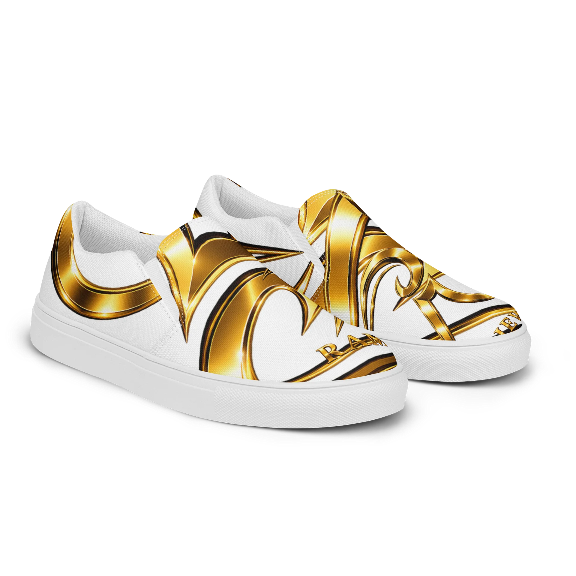 RamJewEL’s R Logo Slip-On Canvas Shoes product image (2)