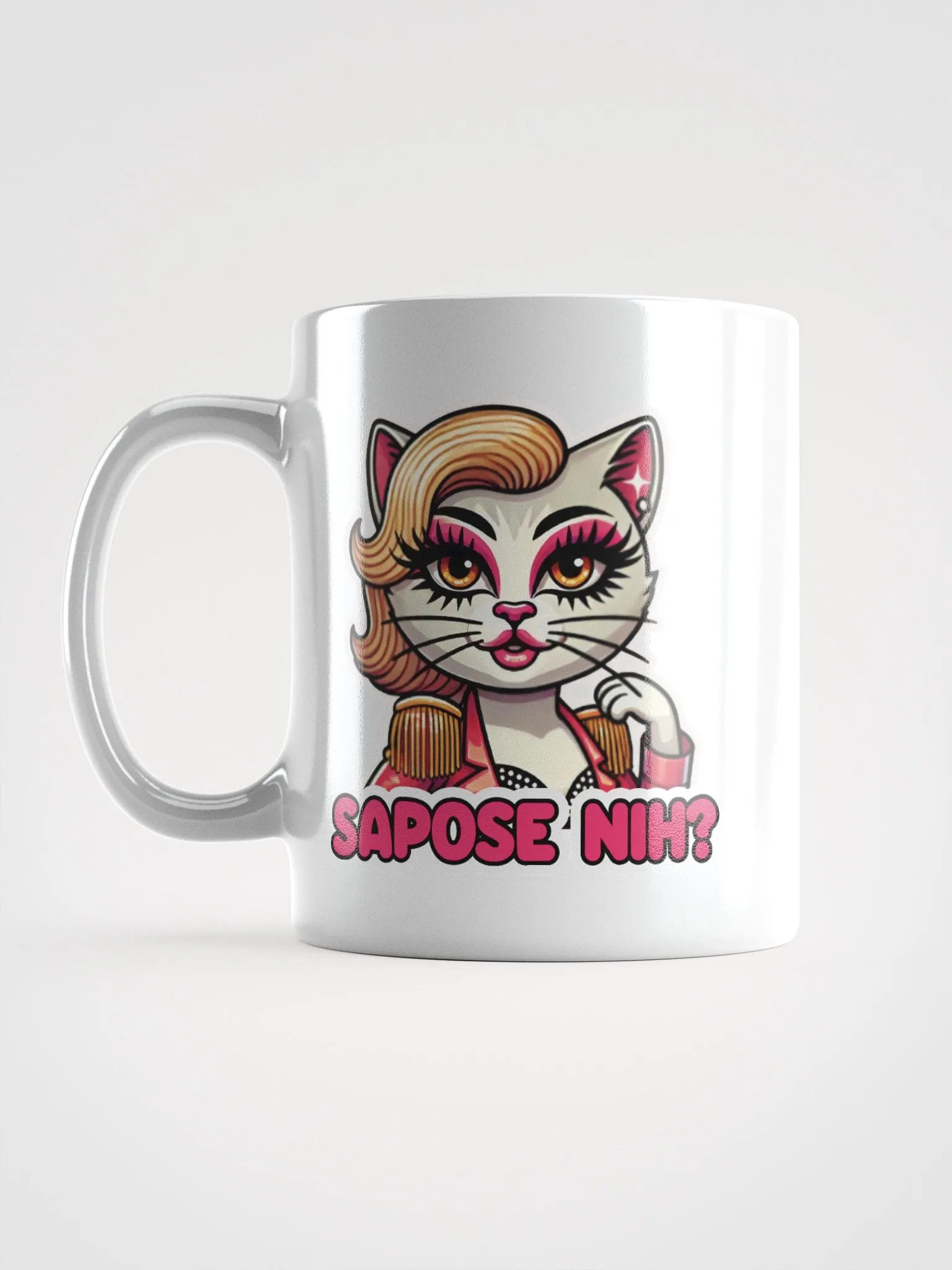 Sapose Nih? White Glossy Mug product image (17)