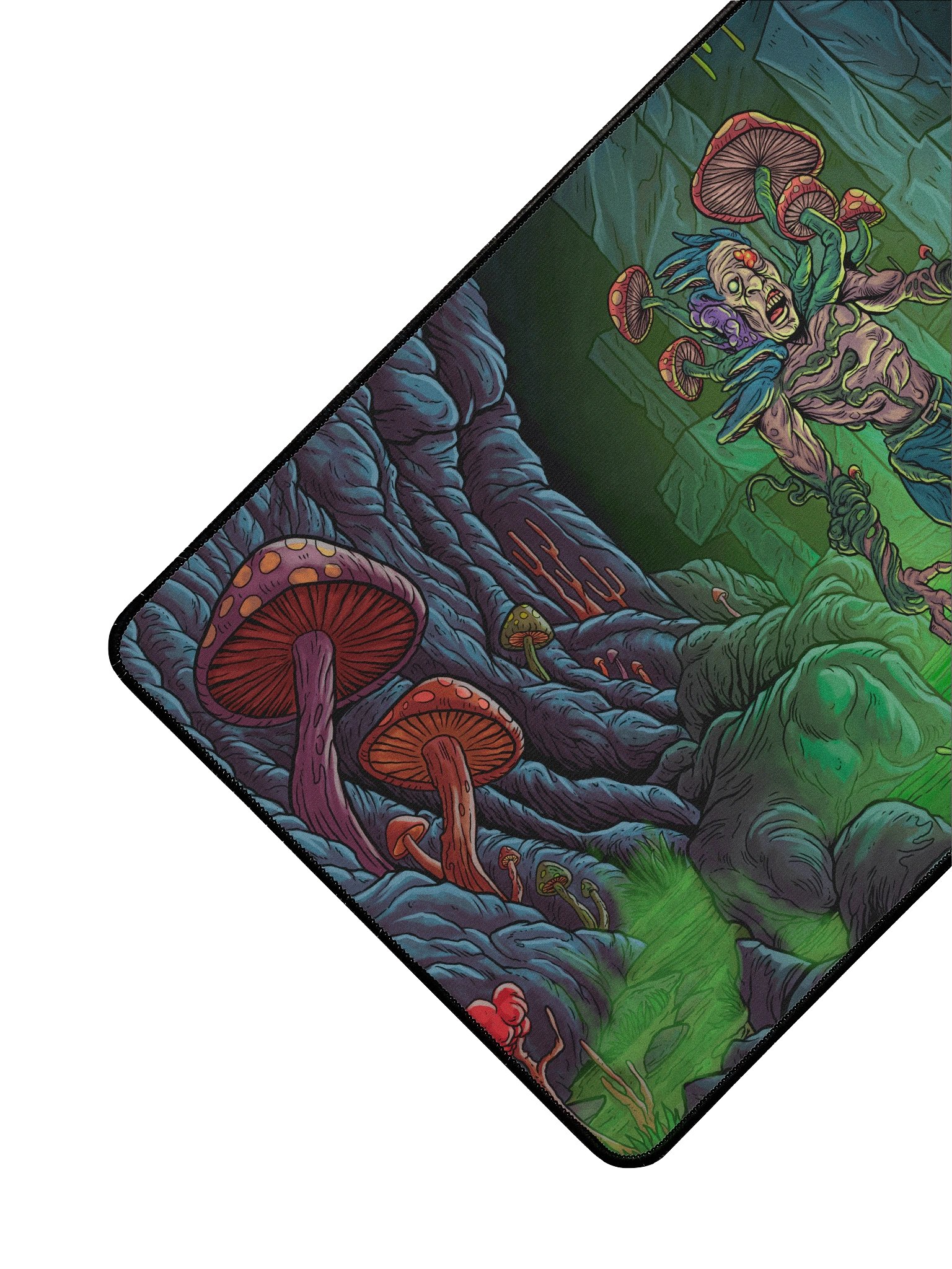 'Cordyceps' Hand Drawn Playmat by DarkSideTokens! product image (3)