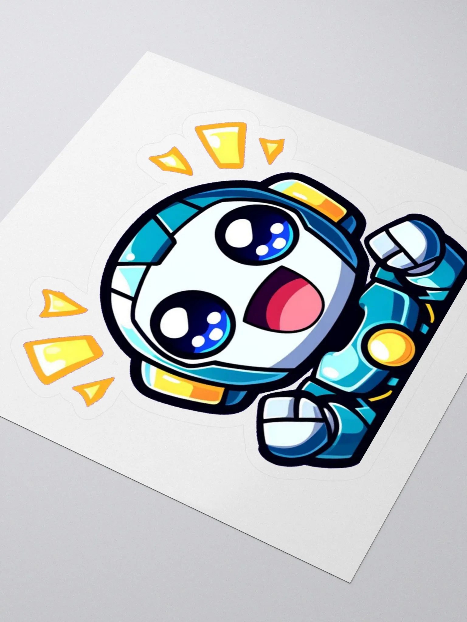 Joyful Robot Celebration Stickers product image (3)