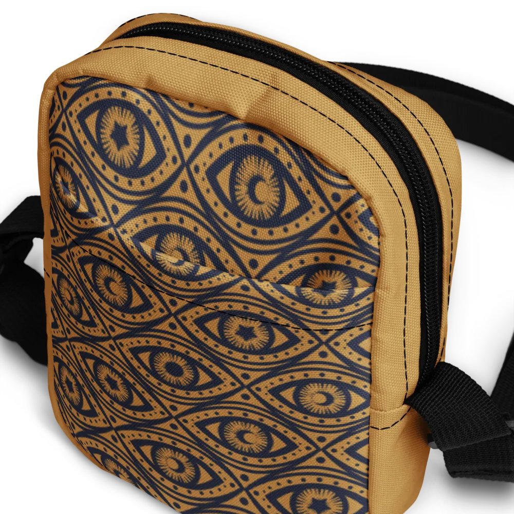 Boho Celestial Eyes Stars & Moons Crossbody Bag product image (3)