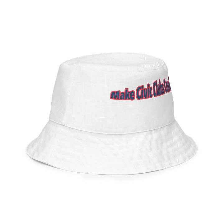 Make Civic Clubs Cool Again™ Too Cool Bucket Hat product image (2)
