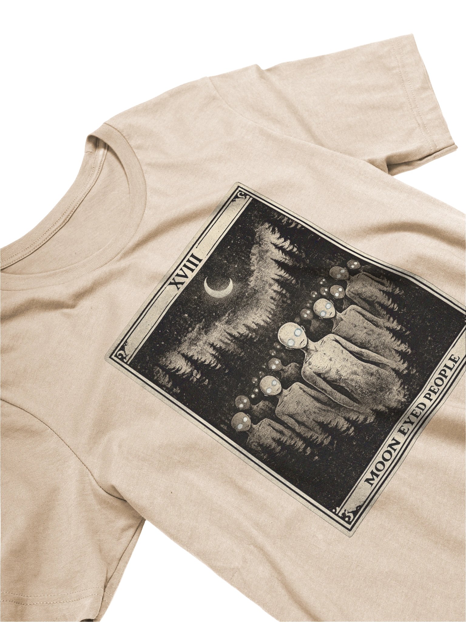 MOON EYED PEOPLE -THE MOON - SUPER SOFT T-SHIRT product image (99)