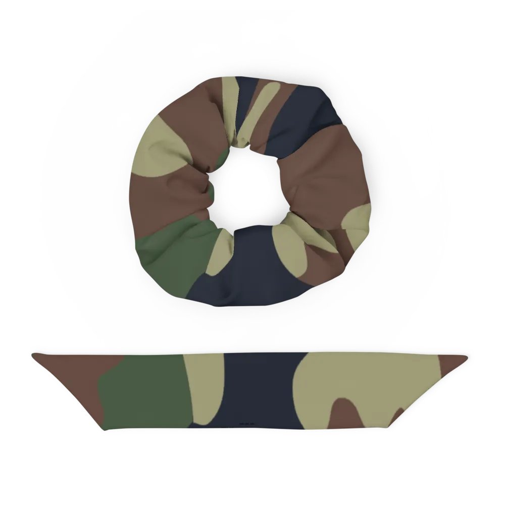 Army Camo Scrunchie product image (8)