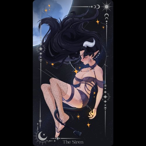 "The Siren" Tarot-Inspired