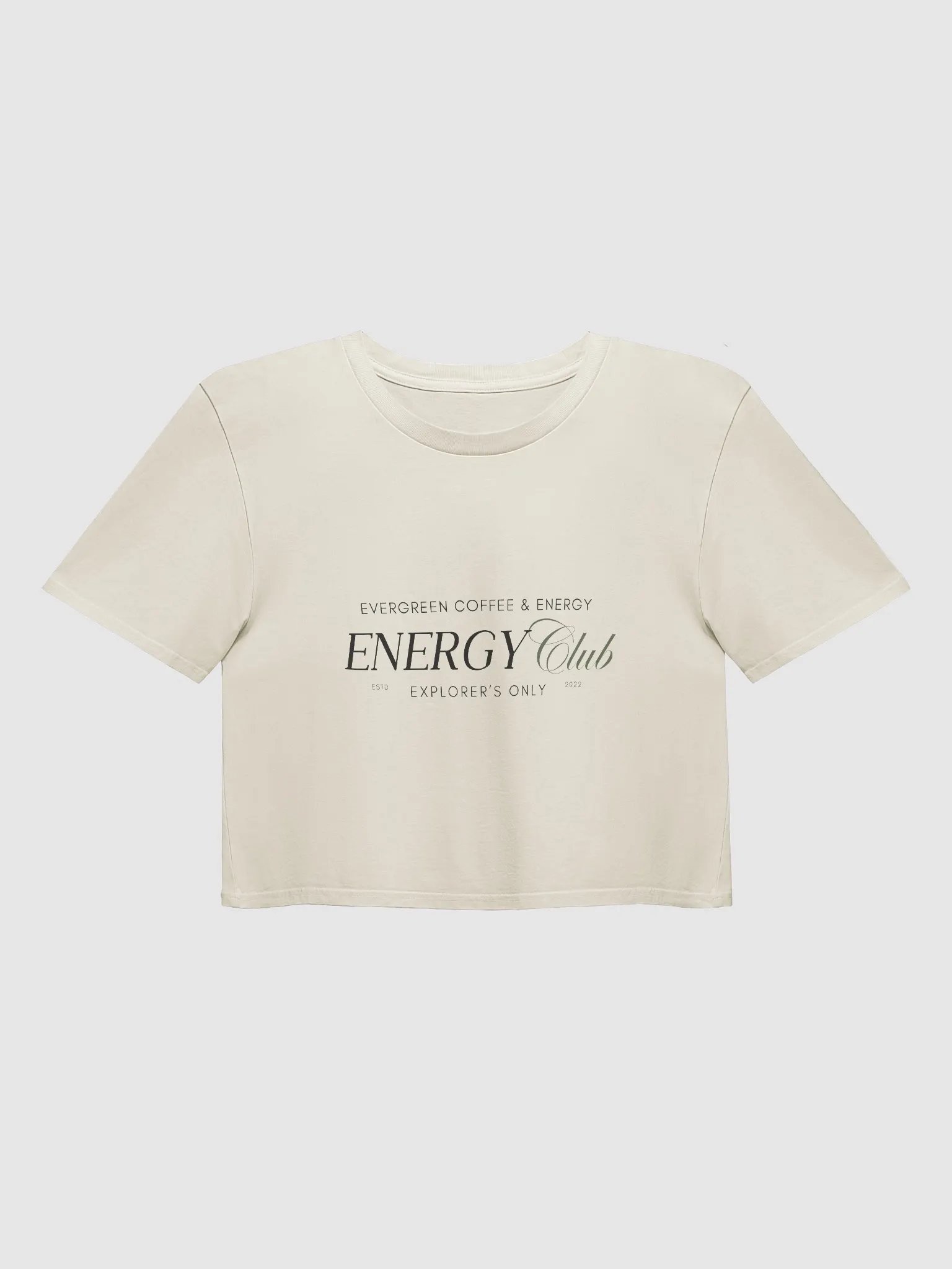 Energy Club Crop Top | Sip Society product image (1)