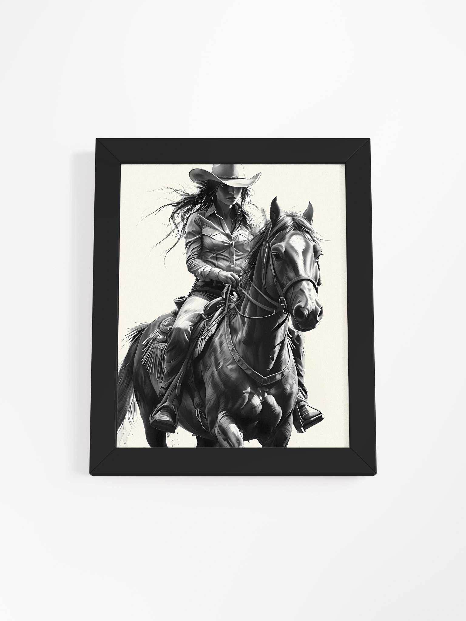 Wild West Rider Framed Poster product image (2)