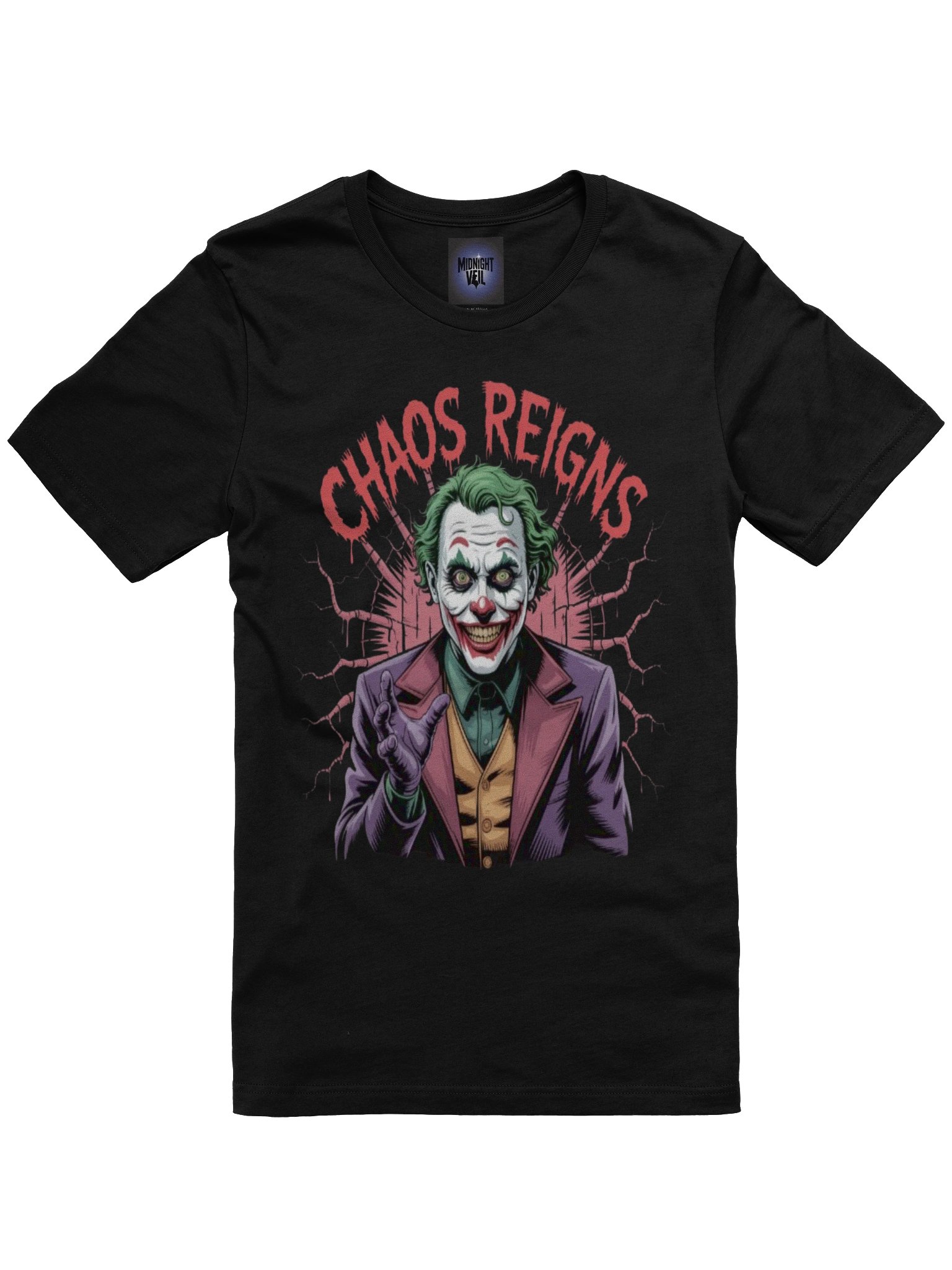 Chaos Reigns: Joker Thunderstrike Portrait T-Shirt product image (3)