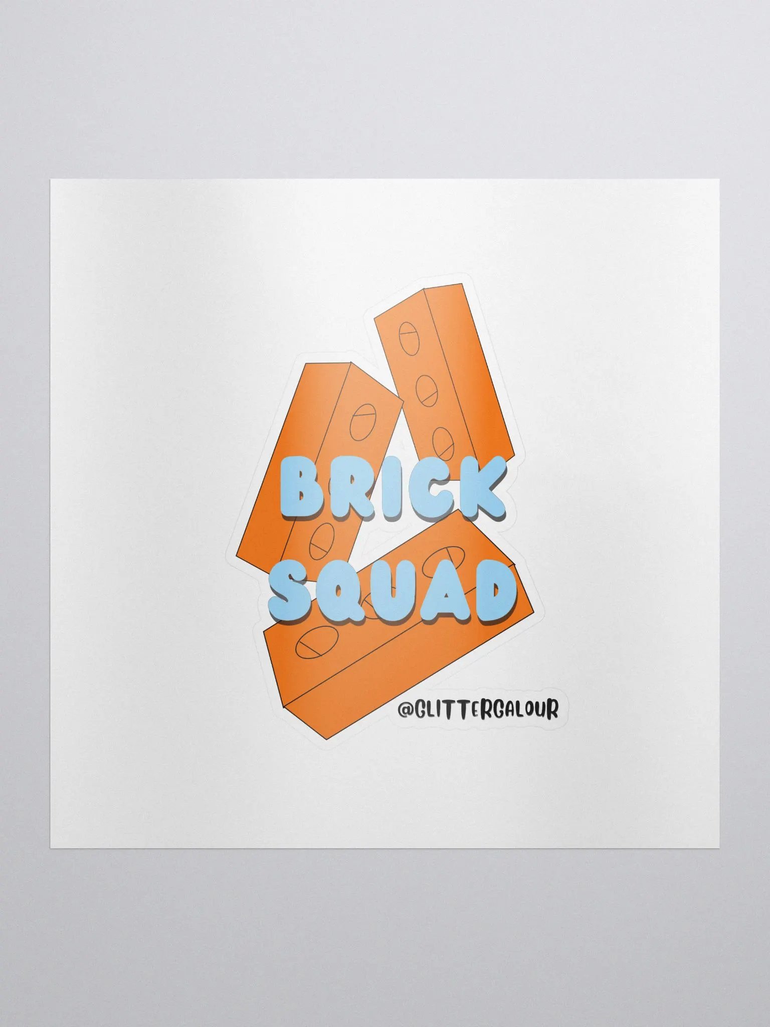 Official Brick Squad Sticker product image (1)