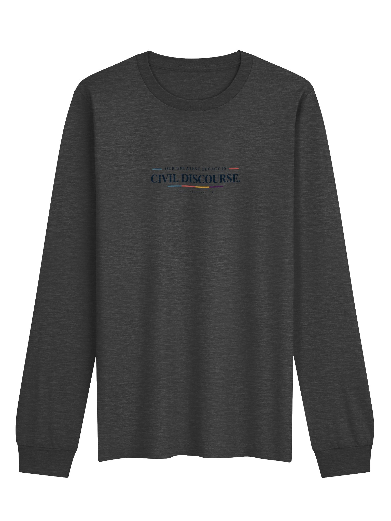 Our Greatest Legacy: Civil Discourse. Supersoft Long Sleeve T-Shirt product image (4)