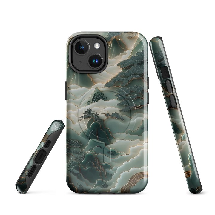 Misty Mountains iPhone® MagSafe® Tough Case product image (1)