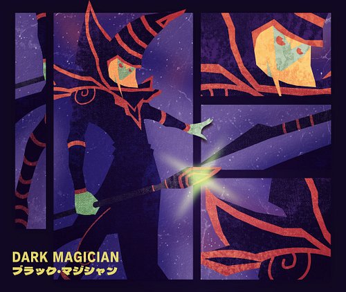 The Dark Magician! I was playing with layouts and decided I really like this format :> would love to hear thoughts! which yug...