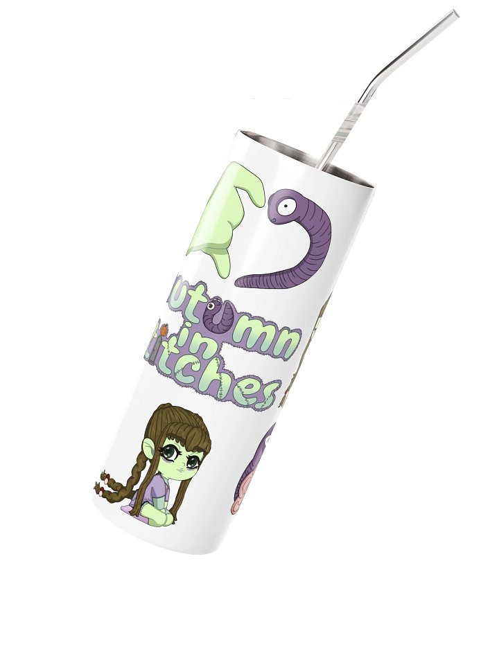 Autumninstitches Stainless Steel Tumbler product image (2)